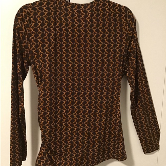 V-neck wrap blouse - Picture 8 of 8